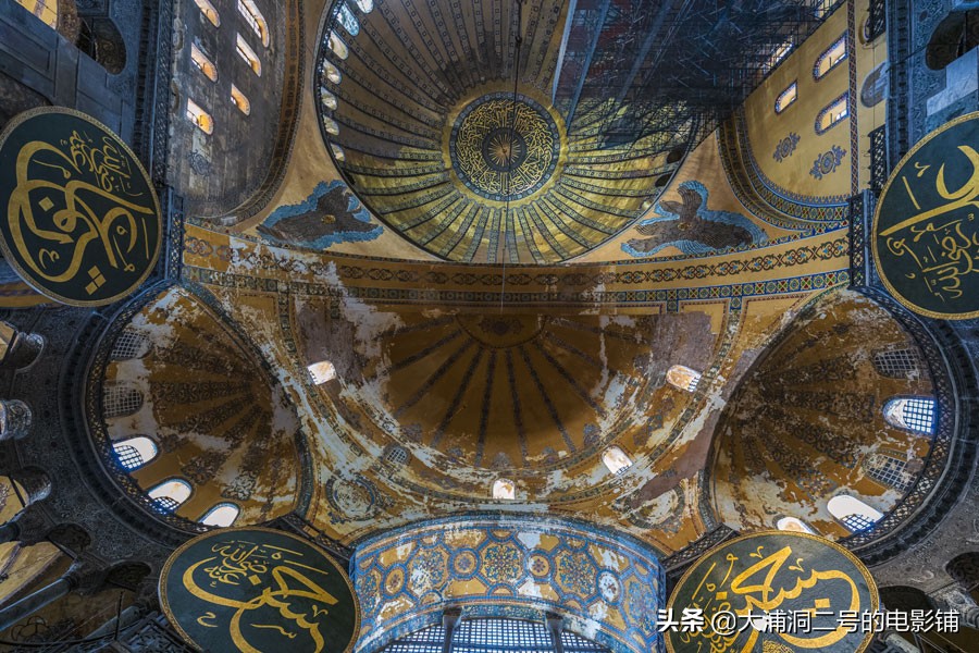 世界最好看的圣索菲亚大教堂,一分钟旅游土耳其圣索菲亚大教堂