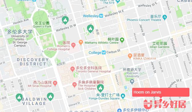 瑞尔森租房,瑞尔森大学租房