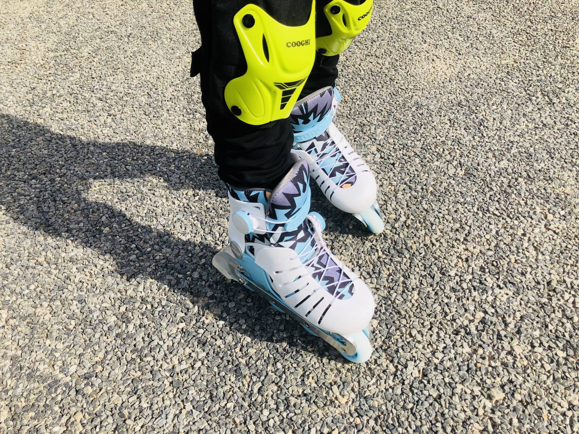 轮滑鞋5-12岁初学者酷骑,cooghi酷骑儿童轮滑鞋测评