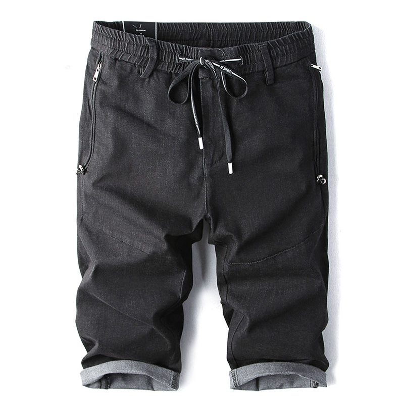 男生穿五分裤搭什么鞋,五分牛仔裤男款搭配