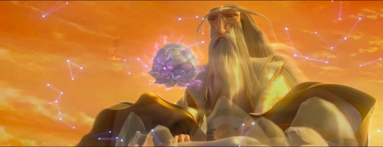 哪吒之魔童降世藕饼出现的片段,哪吒之魔童降世藕饼同框