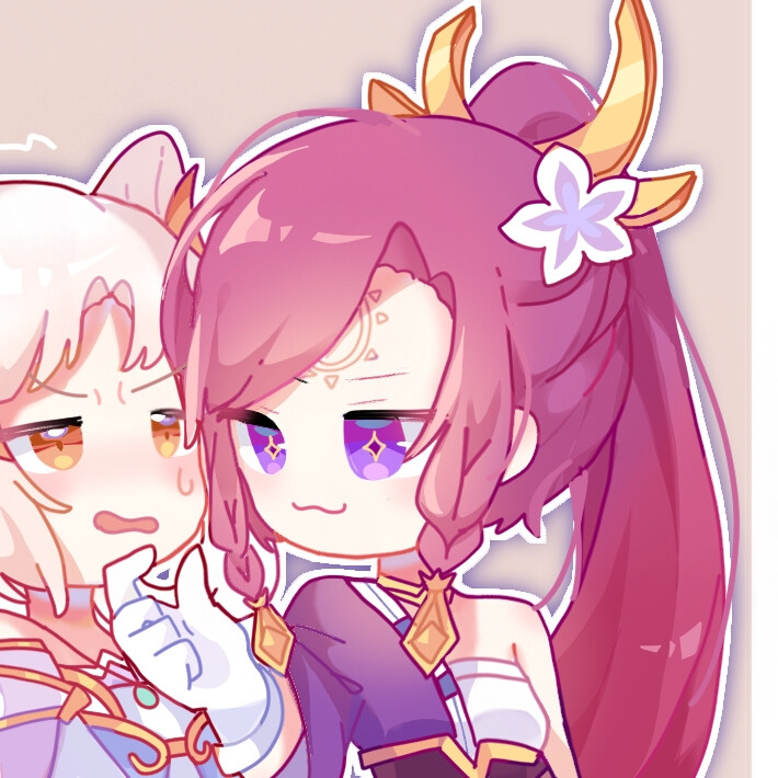 是闺头又是情头的王者头像三人,王者荣耀姐妹头像3人高级