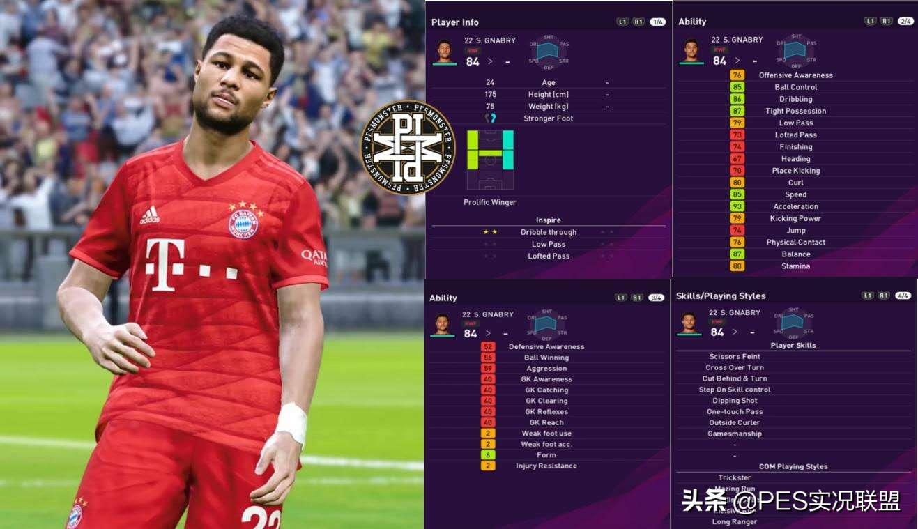 实况2020拜仁的阵型,实况2021拜仁完整阵容