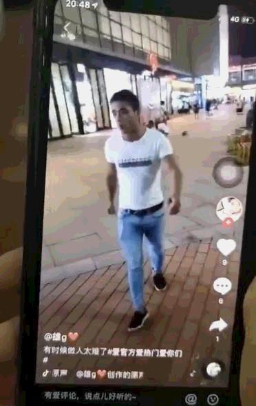 上饶一男子抖音上挑衅警方称“你来抓我呀”，他在万达广场做这事被罚了……