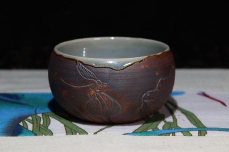 情系丝钧茶爱驻荷韵杯