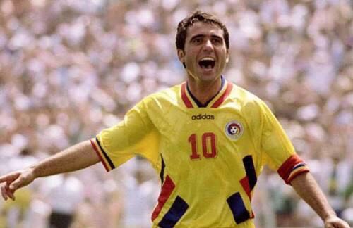 马拉多纳在西班牙效力,罗马尼亚足球名将哈吉