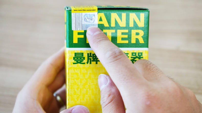 曼牌滤清器对照表,曼牌滤清器查真伪