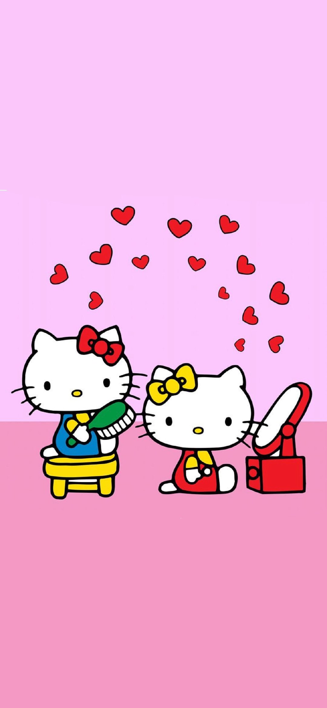 可爱壁纸hellokitty猫,hellokitty猫壁纸全屏