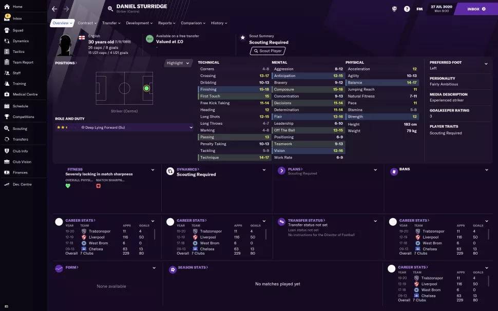 fm2021开档必签球员推荐,fm2021开档必签年轻妖人