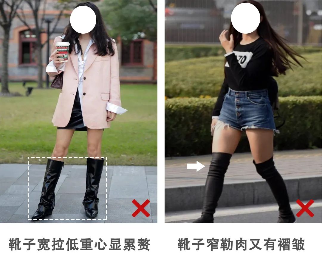 胖mm粗腿马丁靴冬季加绒羊羔绒,今年最火的中筒靴粗腿圆头马丁靴