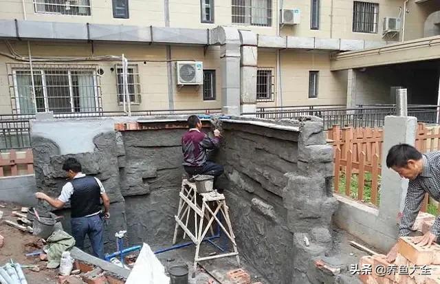 小桥流水制作全过程,小桥流水鱼缸造景技巧