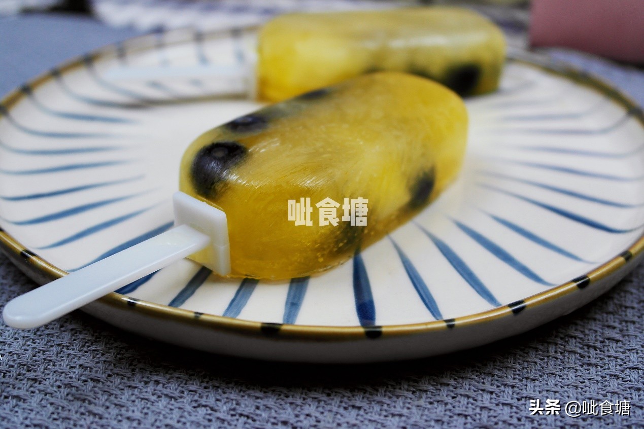 在家自制水果冰棍最简单做法,自制冰棍儿童简易做法无冰渣