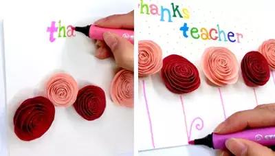 自制手工节日贺卡材料,手工制作节日贺卡幼儿园教程