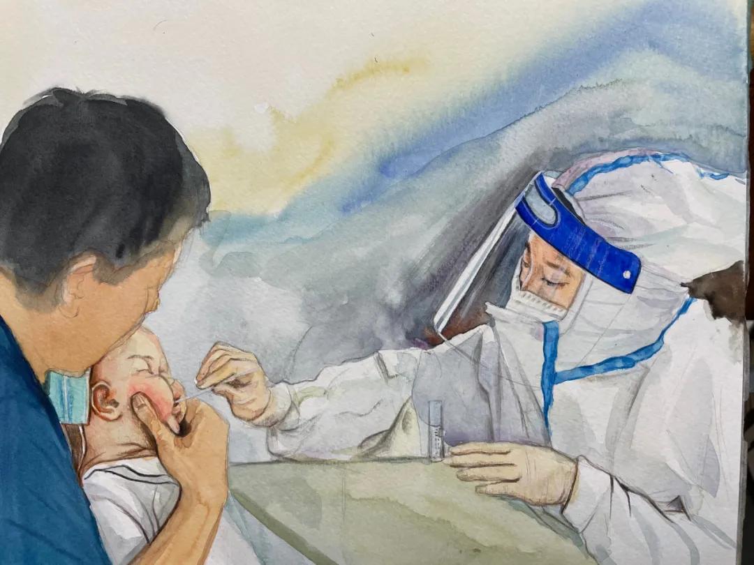 万众一心抗击疫情书画,众志成城抗击疫情书画大赛