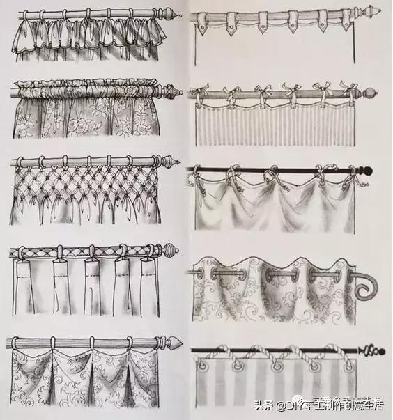 简单又好看的手工小窗帘怎么做,自己怎么动手做一个窗帘