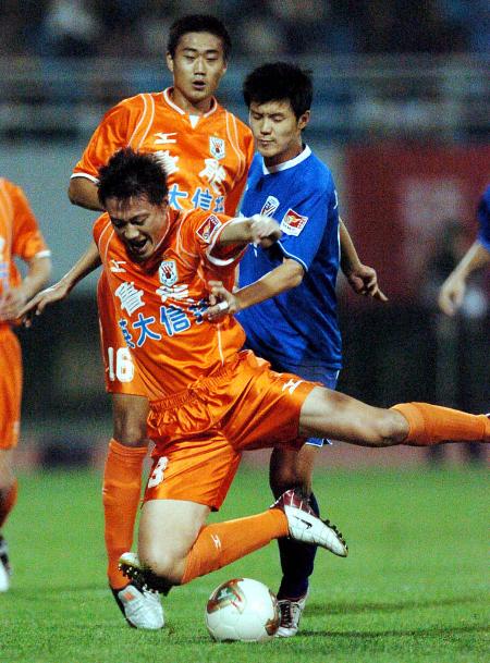 山东鲁能大连实德2006足协杯,2004年中超大连实德1:0山东鲁能