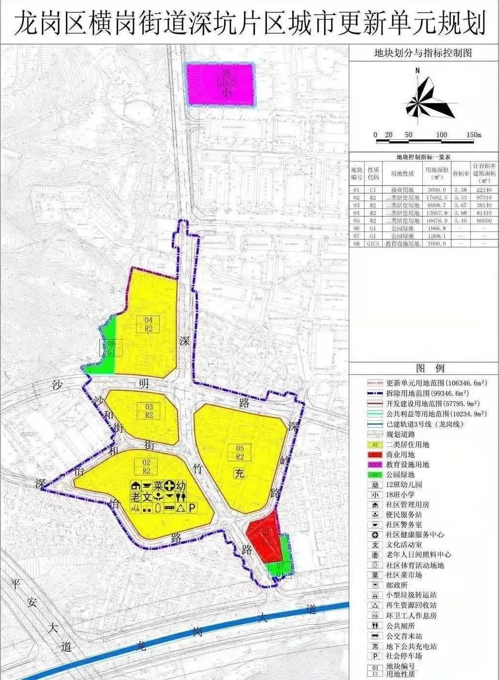 龙岗横岗六约南片区旧改,深圳横岗六约深坑旧城改造