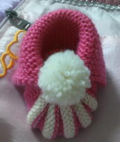 毛线针织宝宝鞋教程全过程零基础,棒针织宝宝毛线鞋视频教程全集