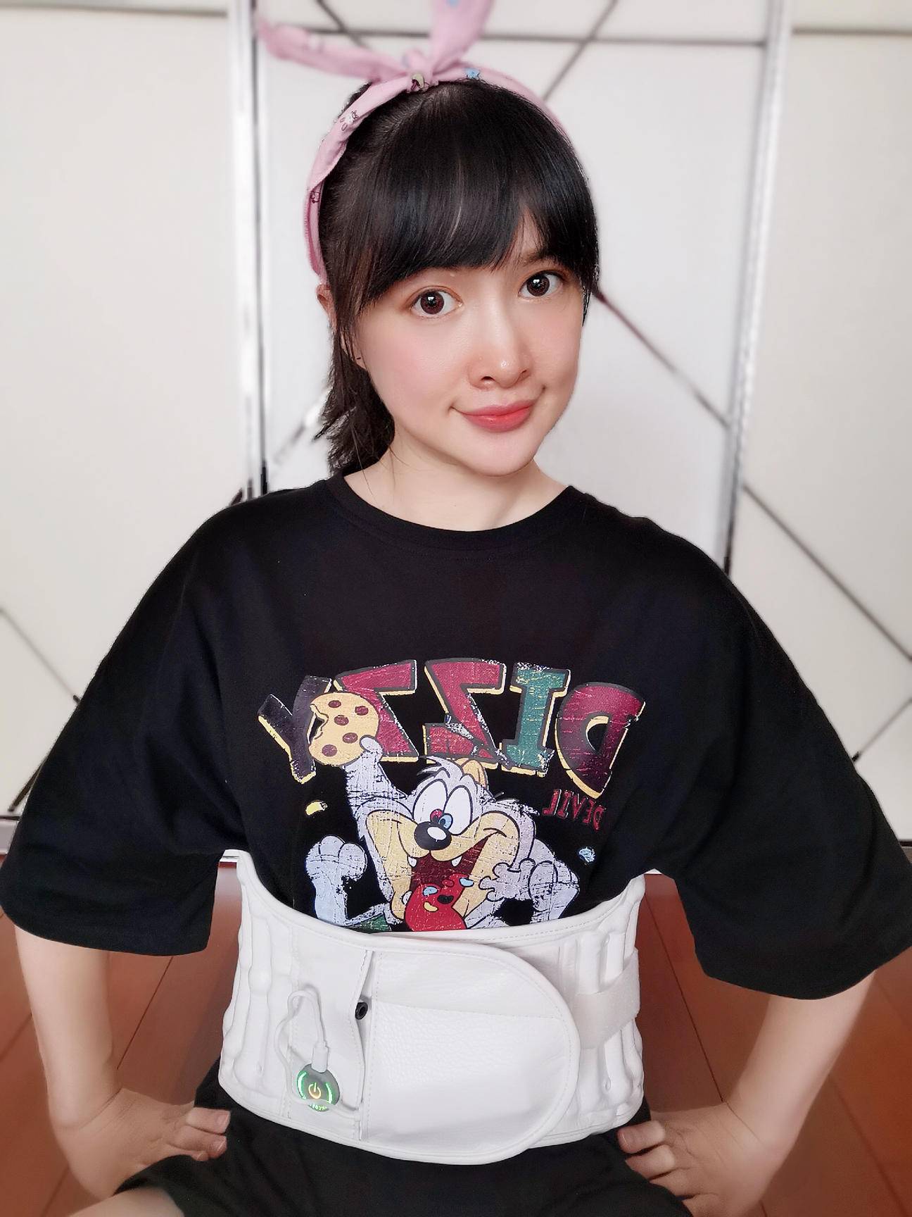 酷轻松石墨烯按摩腰带,酷轻松石墨烯支撑腰带操作视频