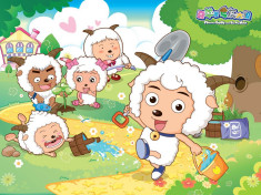 喜羊羊与灰太狼绘画作品,喜羊羊与灰太狼三部新作经典画面