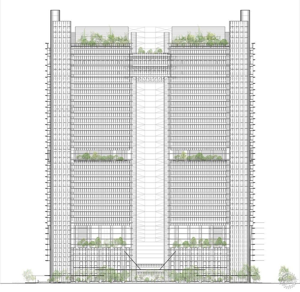 新加坡绿色之心,新加坡绿色之心运用的技术