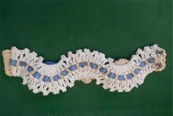 钩针耳环教程图解,钩针编织耳环图解