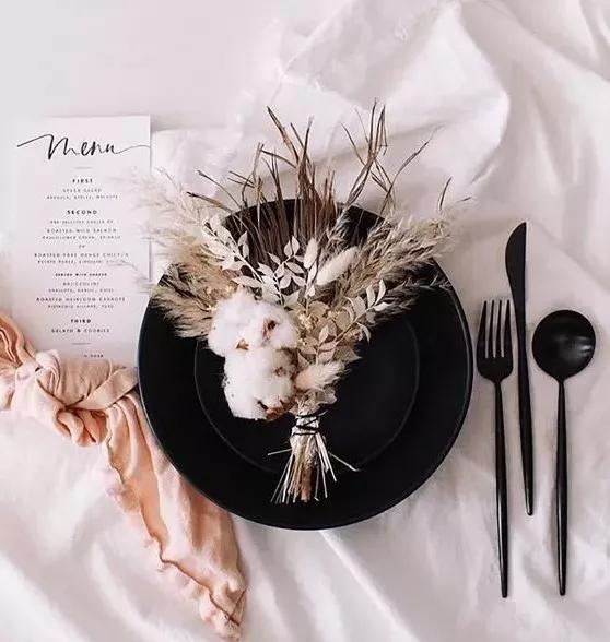 适合干花的装饰,简单的干花装饰