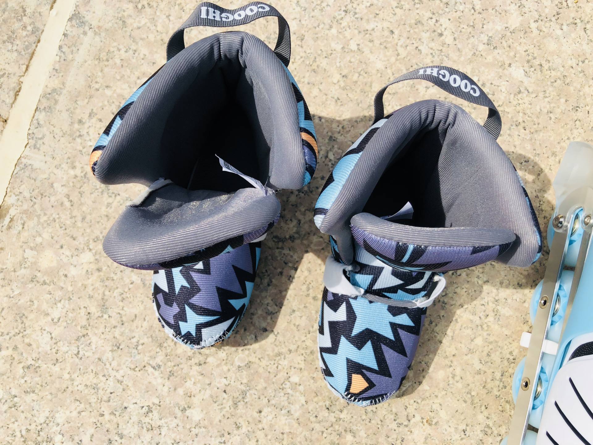 轮滑鞋5-12岁初学者酷骑,cooghi酷骑儿童轮滑鞋测评