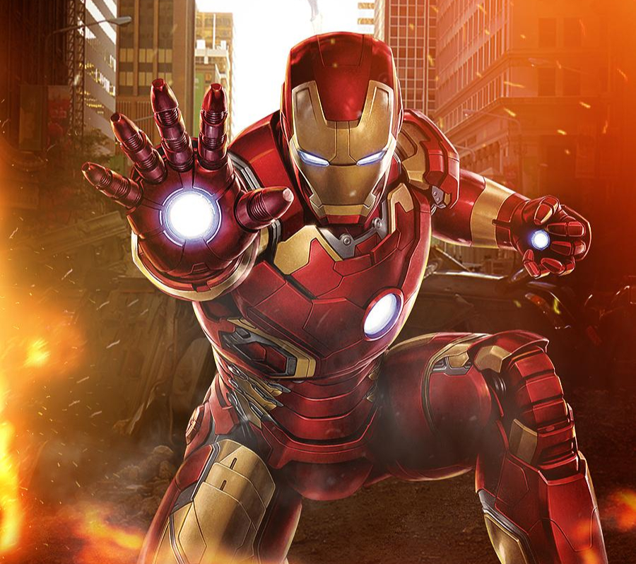 当漫威英雄穿上反浩克钢铁机甲,当漫威超级英雄穿上钢铁侠