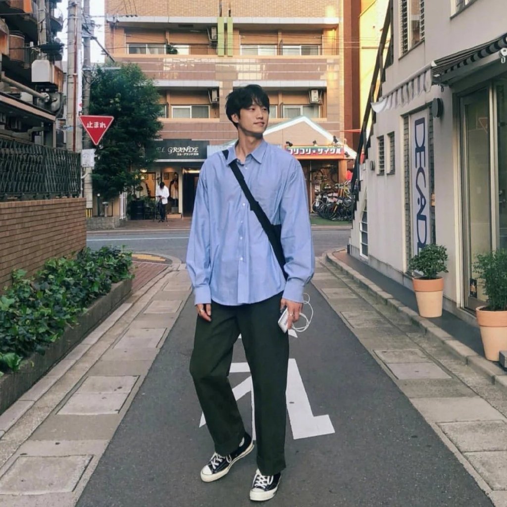 韩系穿搭技巧男生,韩系清爽男友风穿搭