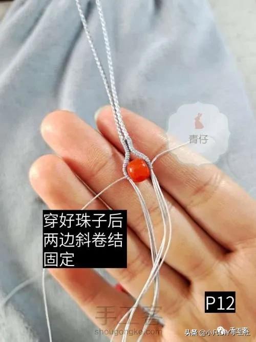 简单易学的手机链制作教程,手机链最新款教程