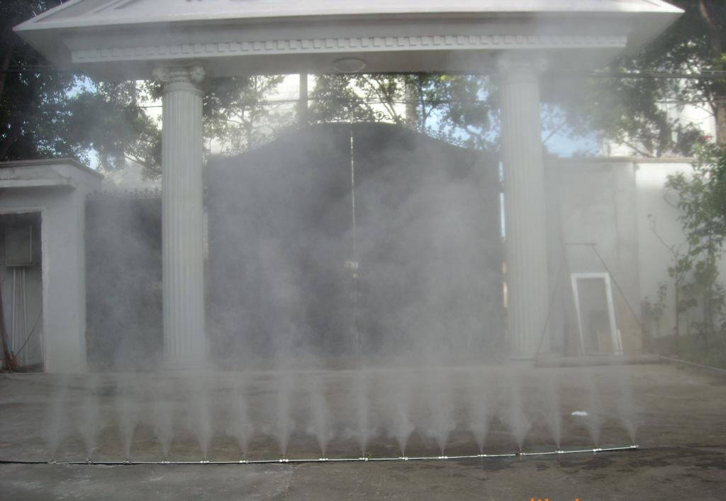 加湿高压喷雾设备的原理,除尘喷雾设备技术方案及设计理念