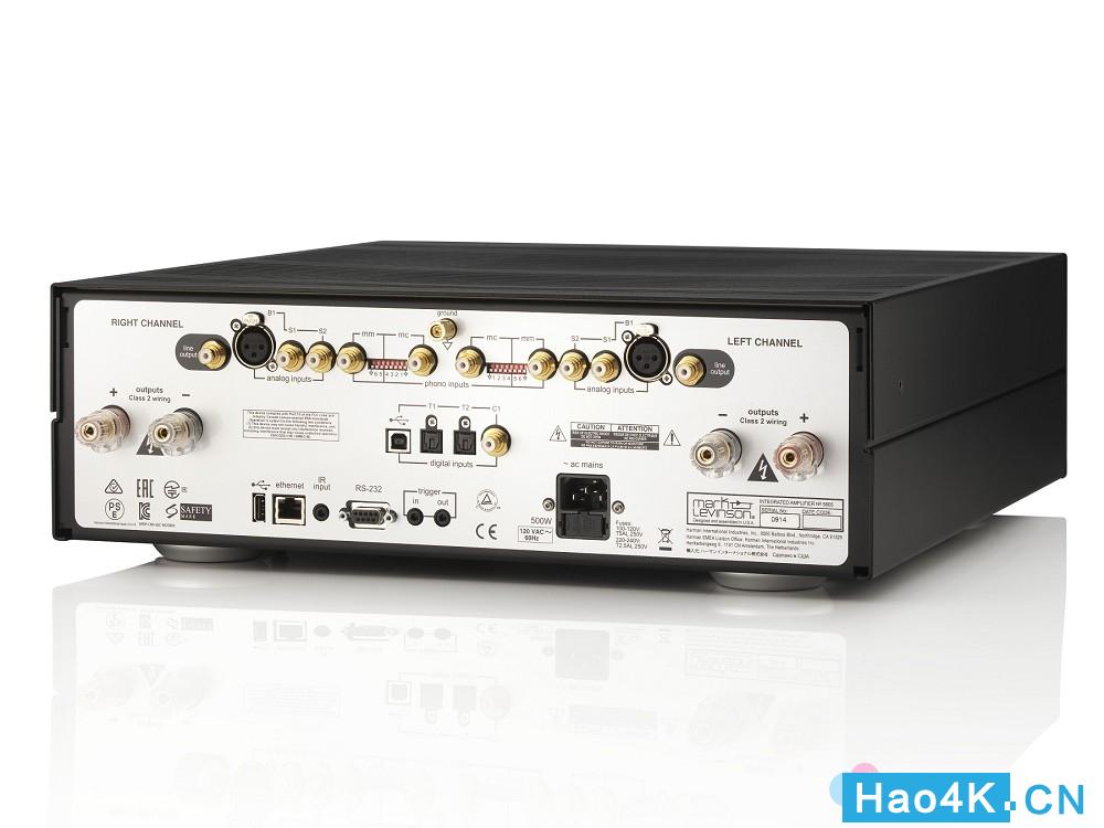 MarkLevinsonNo.5805：数位、类比讯源兼容的高性能综合扩大机