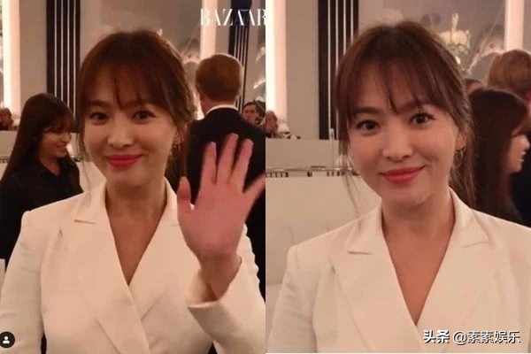 宋慧乔最新状态戴帽子,宋慧乔纽约metgala