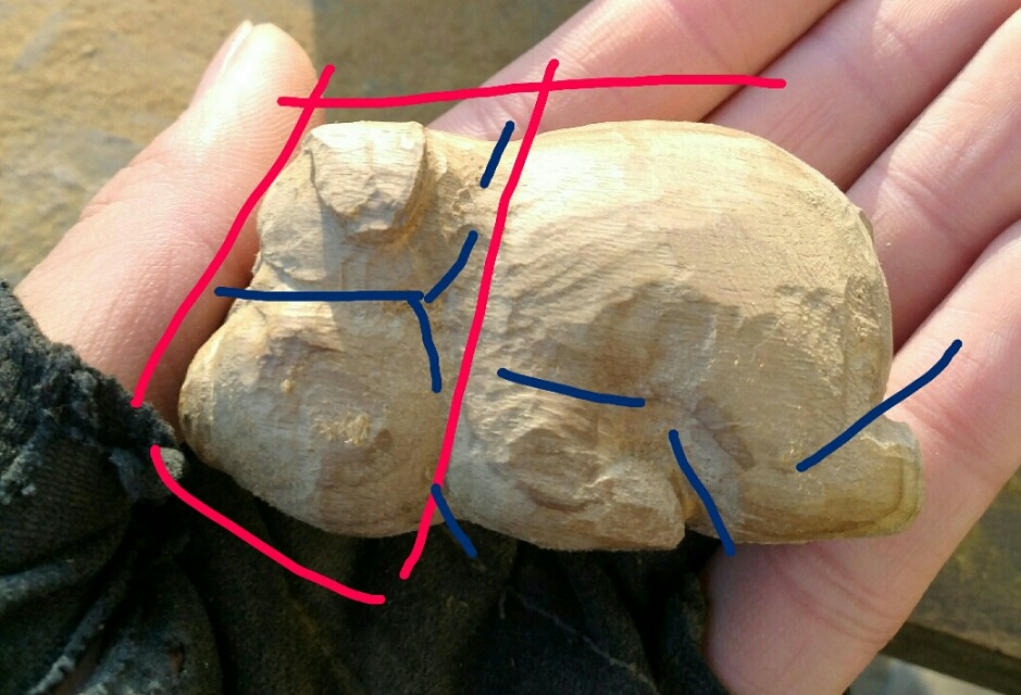 手把件木雕入门简单的物件,自学木雕画教程