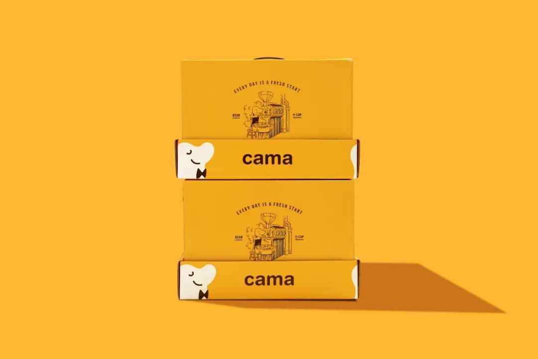 包装别致的咖啡包装欣赏,咖啡包装设计几何风格