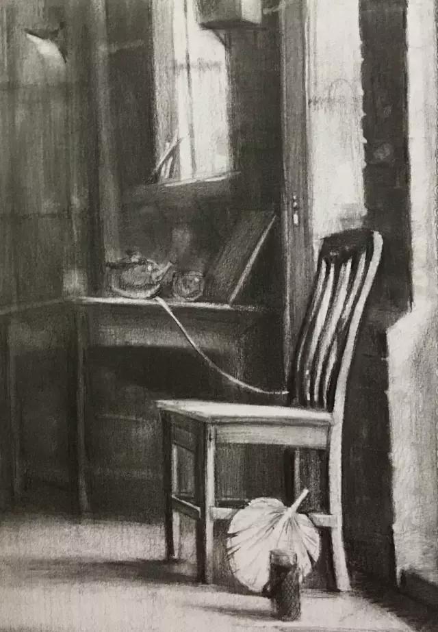 清华美院素描高分试卷及点评,中国美院高分卷2019素描