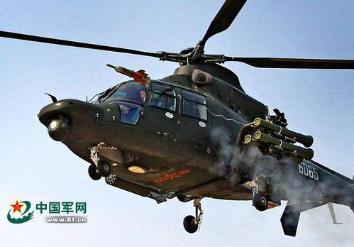 直9武装直升机发射火箭炮,直9武装直升机航程