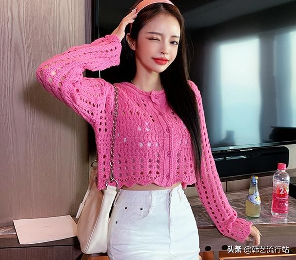 编织秋季毛线,春季毛衣编织教程简约款