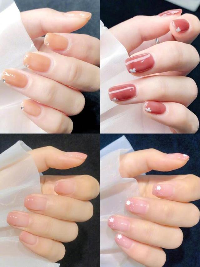 黑皮做什么颜色的美甲显白,美甲绿色配什么颜色最显白