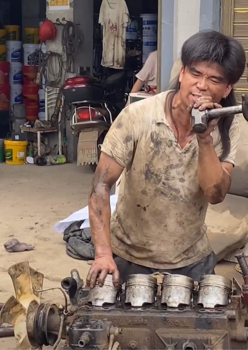 被修车耽误的80后瑜伽高手,被修车耽误的dj