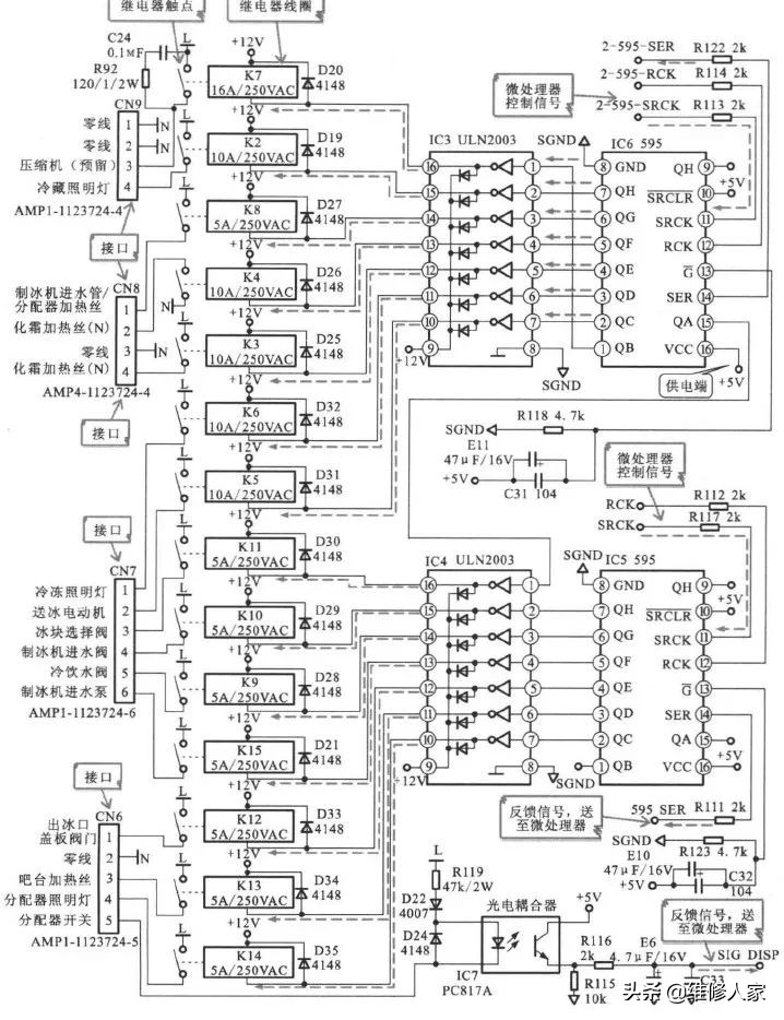变频冰箱控制原理维修讲解视频,变频冰箱电路工作原理