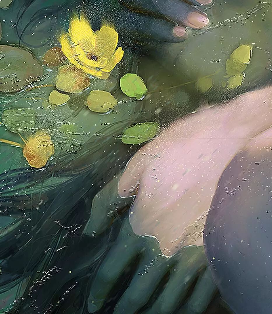 大佬画动漫人物仙气十足手绘,大佬画的古风图手绘