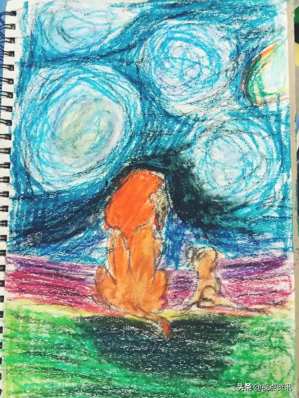 彩色的梦书法家,彩色的梦清华附小