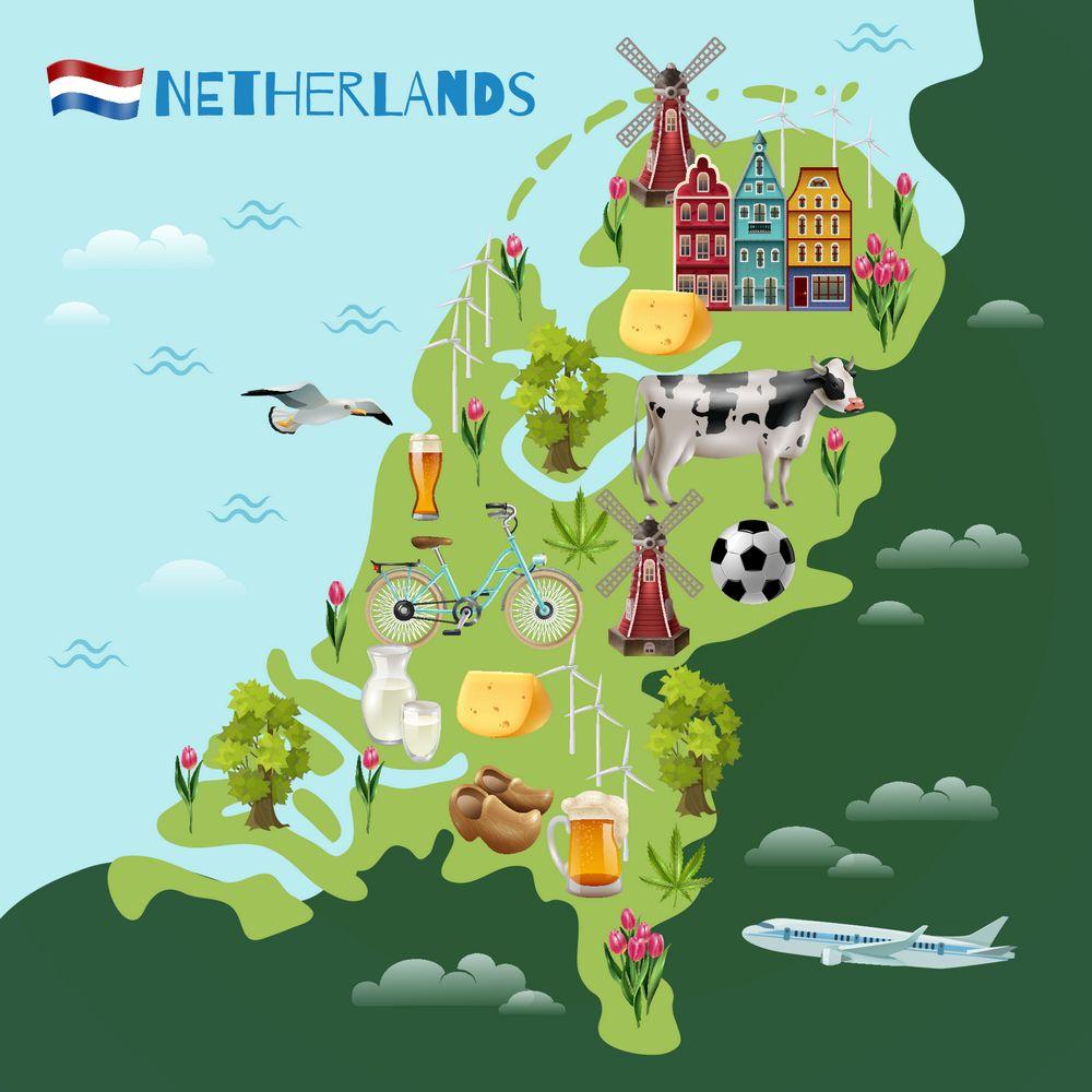 罕见的25面额纸币,17世纪的科学家出现在风车王国的钞票上