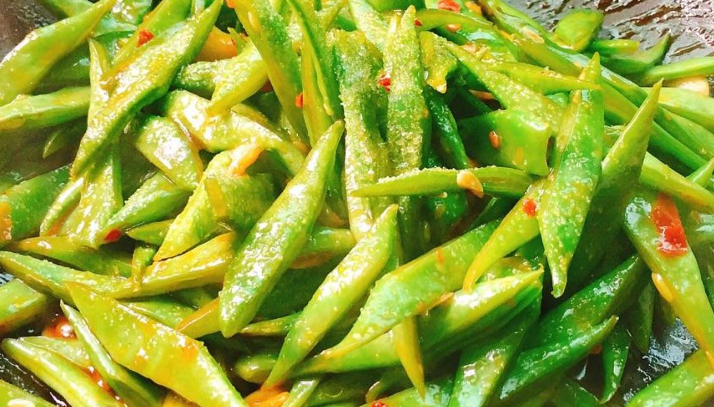 清炒刀豆也能这么下饭,刀豆怎么炒着吃下饭