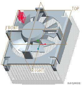proe风扇叶分模教程,proe简单的风扇设计步骤