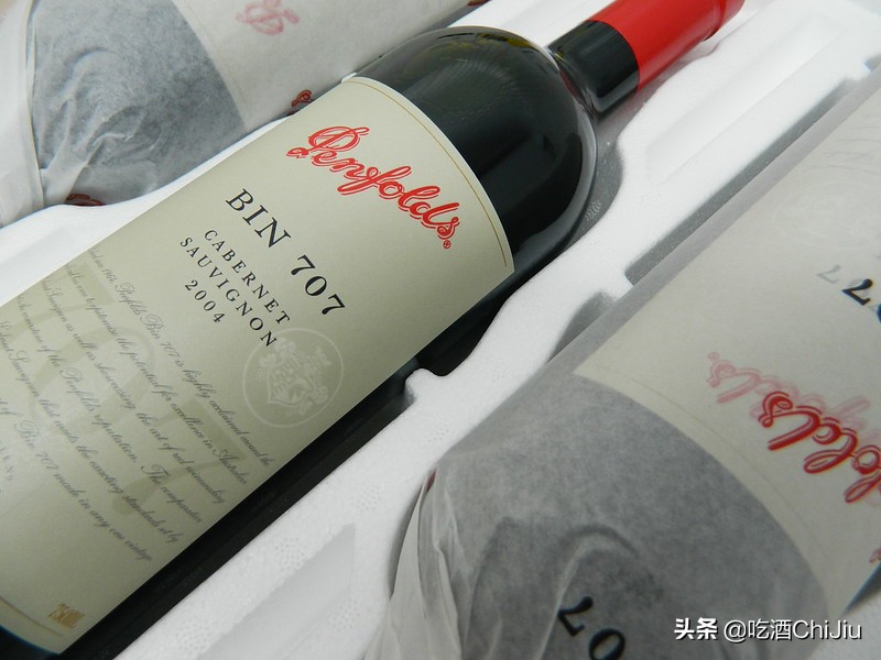 奔富407红酒属高端吗,奔富407红酒商标为什么会皱