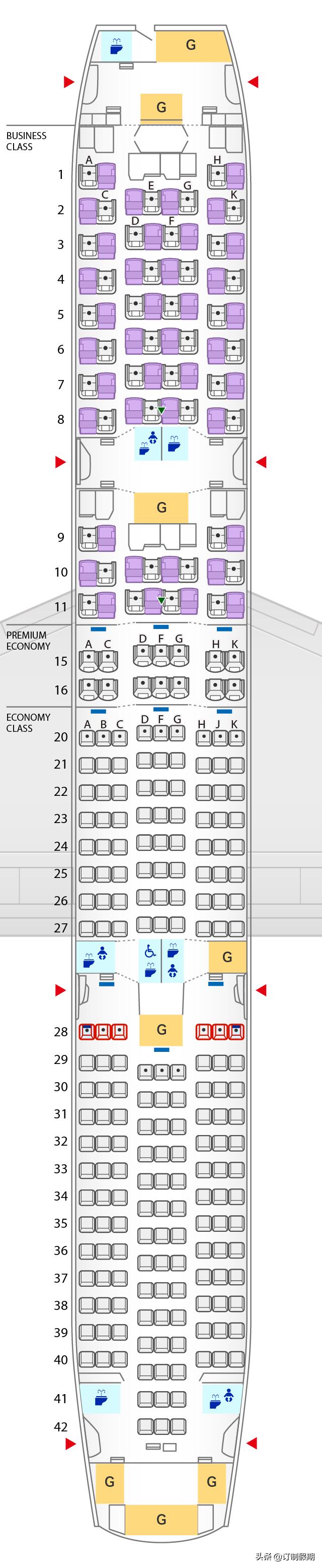 全日空航空nh904机型,全日空波音777-300国内机型