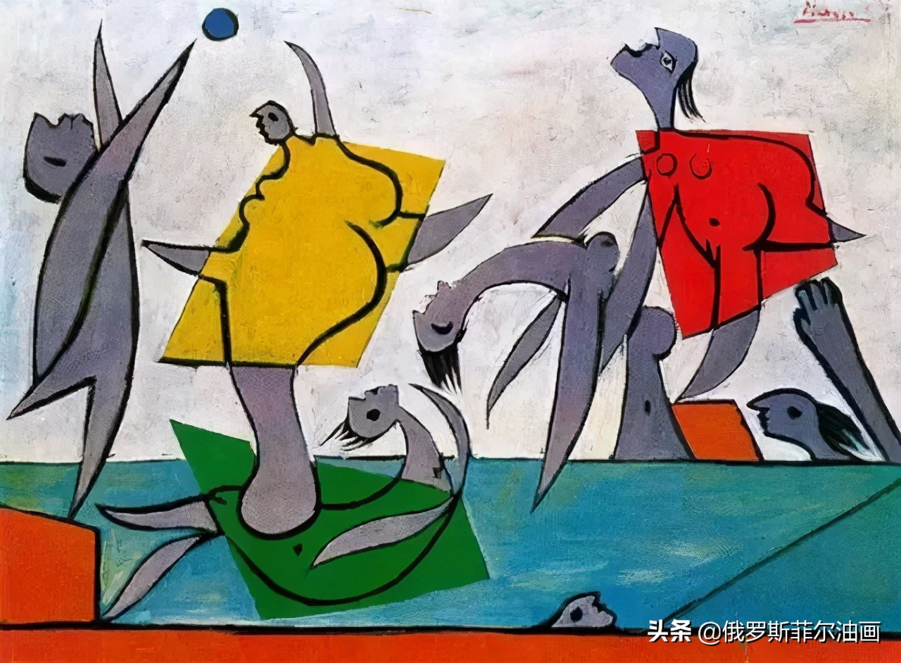绘画毕加索二次创作经典作品,毕加索最著名的十幅画图片
